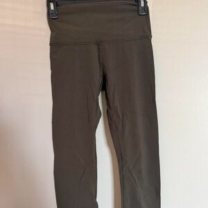 Kids Olive Green Leggings